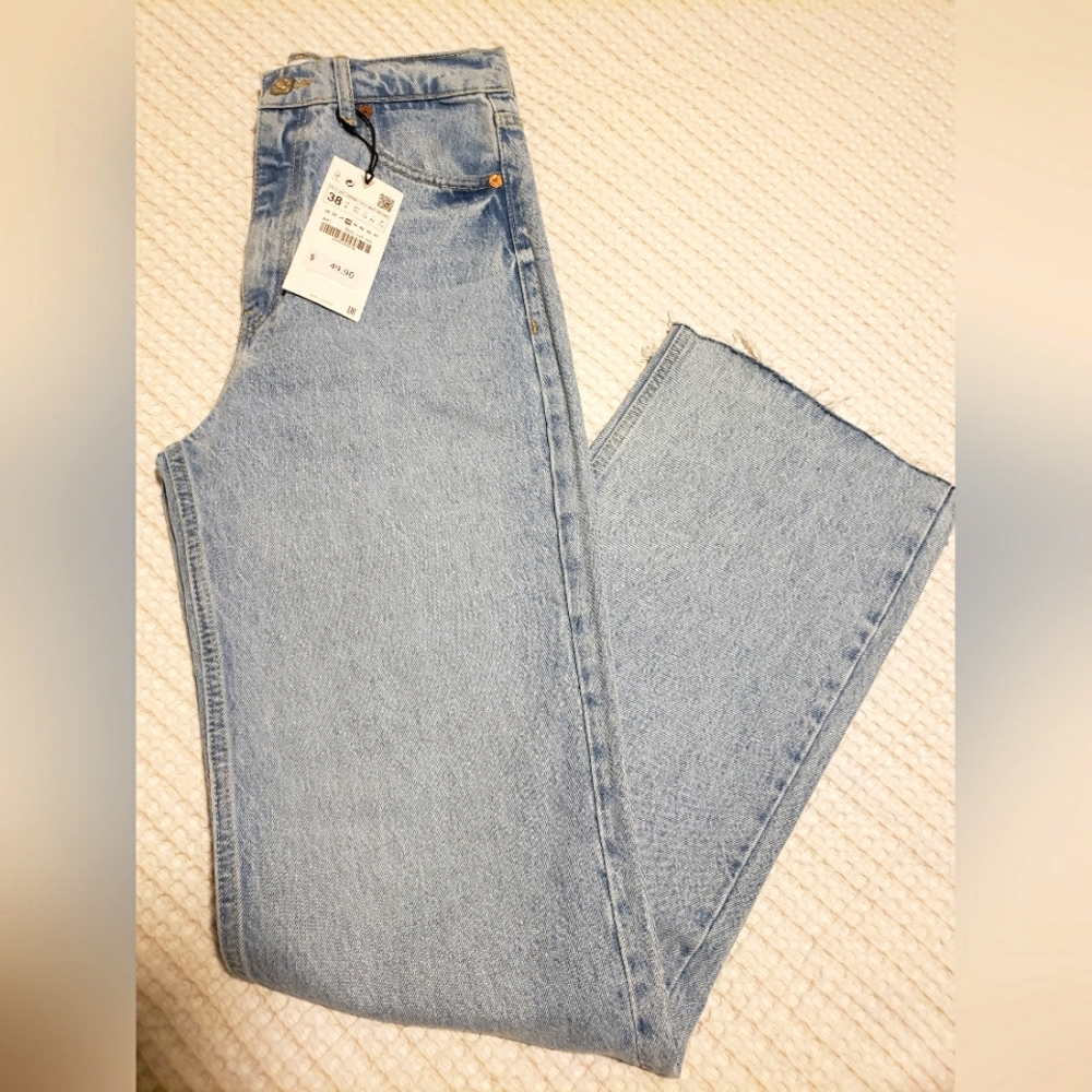 ZARA - Full Length | Wide Leg Jeans With A High Waist